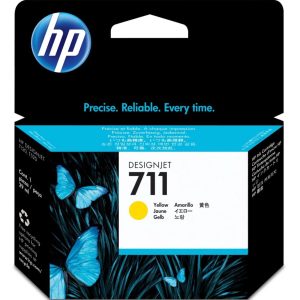 Original HP No. 711 Yellow Ink Cartridge (29ml)