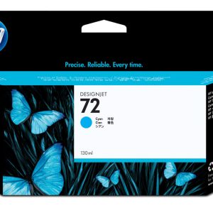 Original HP No. 72 Cyan Ink Cartridge 130ml