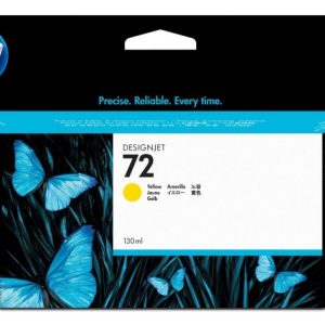 Original HP No. 72 Yellow Ink Cartridge 130ml