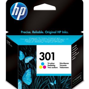 Original HP No.301 Tri Colour Ink Cartridge