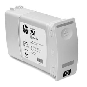 Original HP No.761 Dark Grey Ink Cartridge 400ml