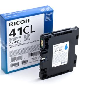Original Ricoh 405766 Cyan Ink Cartridge