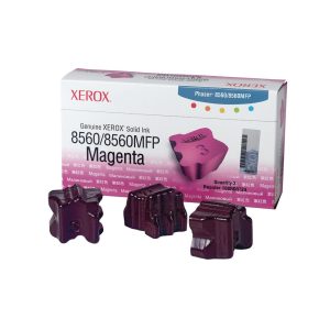 Original Xerox 108R00724 Genuine Solid Ink (3 x Magenta)