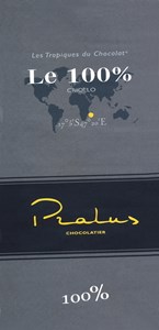 Pralus Le 100%, dark chocolate bar