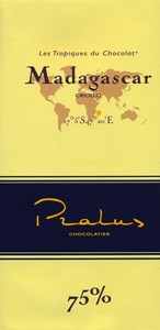 Pralus Madagascar, 75% dark chocolate bar