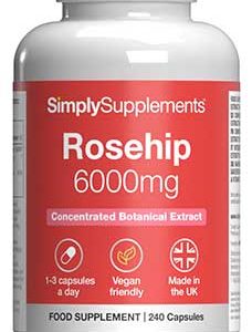 Rosehip 6000mg (240 Capsules)