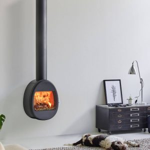 SCAN 66-1 Wood Burning Ecodesign Wall Mounted Stove