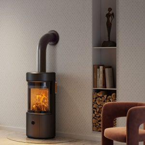 SCAN 67-1000 Wood Burning Ecodesign Cylinder Stove