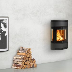 SCAN 68-7 Wood Burning Ecodesign Wall Mounted Stove