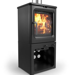 Saltfire Peanut 3 Tall Wood Burning Ecodesign Stove