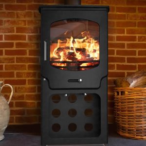 Saltfire ST-X5 Tall Wood Burning / Multifuel Ecodesign Stove