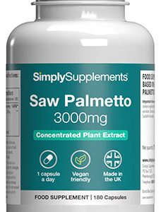 Saw Palmetto Extract 3000mg (180 Capsules)
