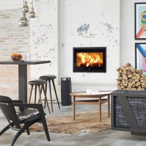 Scan 1004 BB 8kW Wood Burning Ecodesign Inset Stove