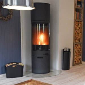 Scan 85-3 8kW Maxi Wood Burning Ecodesign Cylinder Stove
