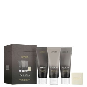 Scottish Fine Soaps Oakmoss Signature Gift Set (Worth £26.95)