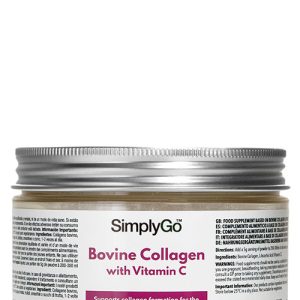 Simplygo Bovine Collagen Vitamin C (200 g Powder)