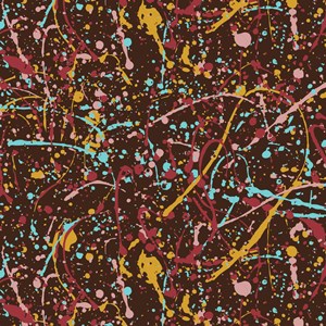 Splashes, chocolate transfer sheets x2