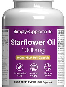 Starflower Oil 1000mg (180 Capsules)