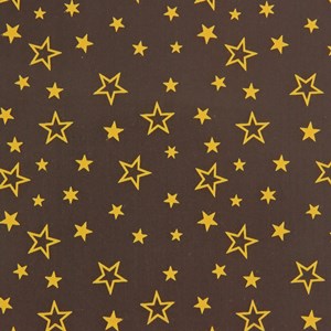 Stars, chocolate transfer sheets x2