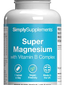 Super Magnesium 250mg Vitamin B Complex (120 Tablets)