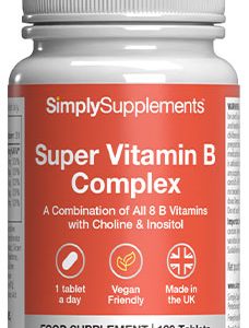 Super Vitamin B Complex (120 Tablets)