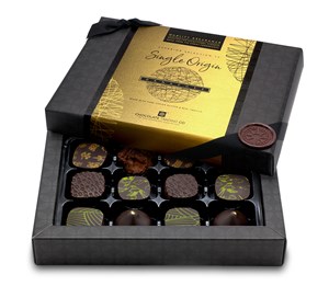 Superior Selection, 12 Single Origin Chocolate Ganaches Gift Box