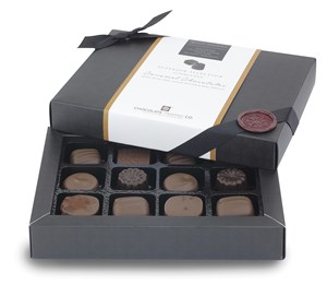 Superior Selection, Caramels Chocolate Gift Box - 12 Box