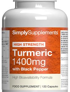 Turmeric 1400mg (120 Capsules)