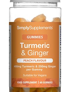 Turmeric Ginger Gummies (60 Gummies)
