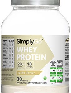 Vanilla Whey Protein Powder (900 g Protein Powder)