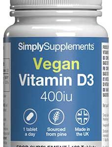 Vegan D3 400iu (120 Tablets)