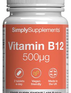 Vitamin B12 500mcg (120 Tablets)