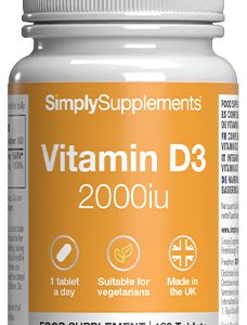 Vitamin D3 2000iu (180 Tablets)
