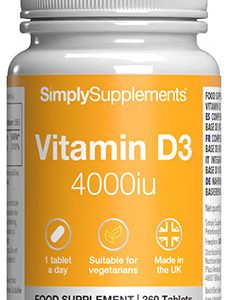 Vitamin D3 4000iu (360 Tablets)