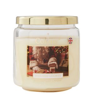 Wax Lyrical Candles Milk & Cookies Fragranced Medium Candle Jar 555g