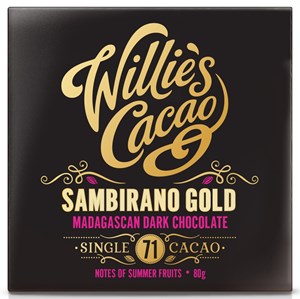 Willie's Madagascan 71% Sambirano Superior chocolate bar