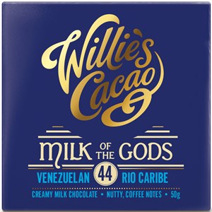 Willie's, Milk of the Gods, 44% milk chocolate bar