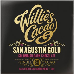 Willie's San Agustin Gold 88% dark chocolate bar