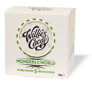 Willie's, Wonders of the World, 5 Dark Chocolate Tasting Box