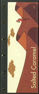Zotter, Hand Scooped, Salted Caramel 70% Dark chocolate bar