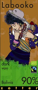 Zotter, Labooko Bolivia, 90% dark chocolate bar