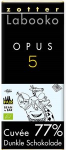 Zotter, Labooko Opus 5, 2025, 77% dark chocolate bar