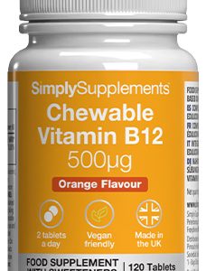 Chewable B12 Tablets (120 Tablets)