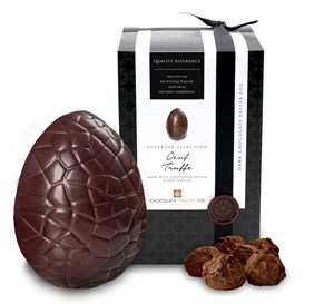 Oeuf Truffe, Superior Selection, French chocolate truffles Easter egg - Small 166g