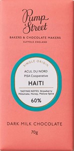 Pump Street, Haiti, 60% Dark Milk Chocolate Bar