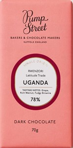 Pump Street, Uganda, 78% Dark Chocolate Bar