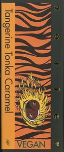 Zotter, Hand Scooped, Vegan, Tangerine Tonka Caramel, 70% Dark Chocolate bar - Best before: 14th March 2026