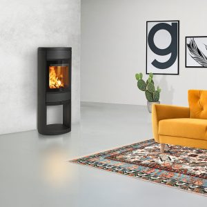 Ex-Display SCAN 68-5 Wood Burning Ecodesign Stove with Open Base