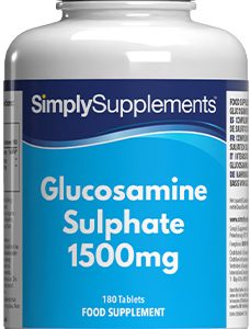 Glucosamine Sulphate 1500mg Tablets (180 Tablets)