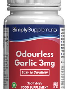Odourless Garlic 18mg (360 Tablets)